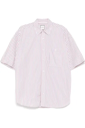WOOYOUNGMI Striped short-sleeved shirt