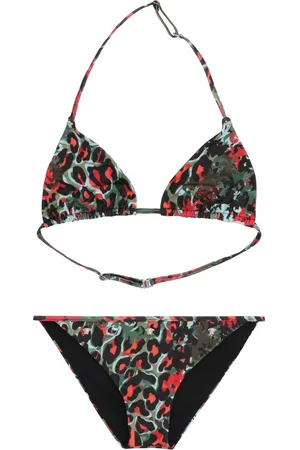 VERSACE Printed bikini