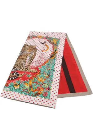 Hermès 2010s Half Jumping scarf