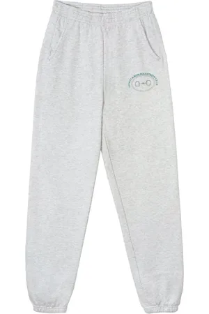 Sporty & Rich Logo-print track pants