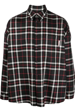 Marni Tartan button-down shirt