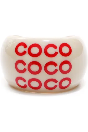 CHANEL 2001 Coco-print ring