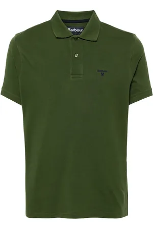 Barbour Logo-embroidered cotton polo shirt