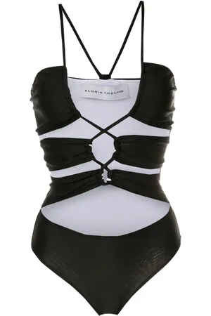 Gloria Coelho Maillot cut-out one-piece