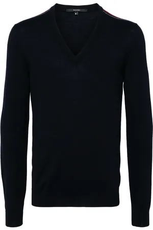 Gucci Striped shoulder jumper
