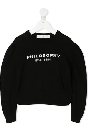 PHILOSOPHY DI LORENZO SERAFINI Logo knit crewneck jumper
