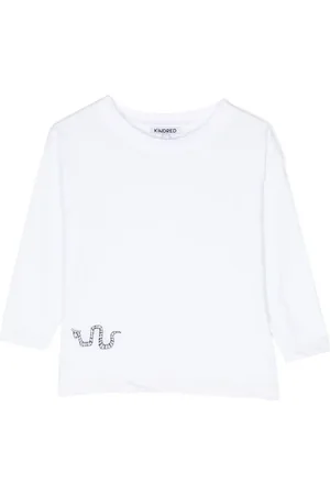 Kindred Motif-embroidered long-sleeve T-shirt