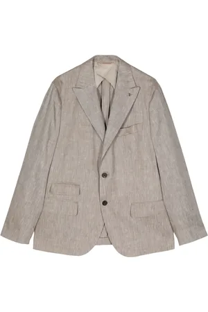 PESERICO SIGN Notched-lapels single-breasted blazer
