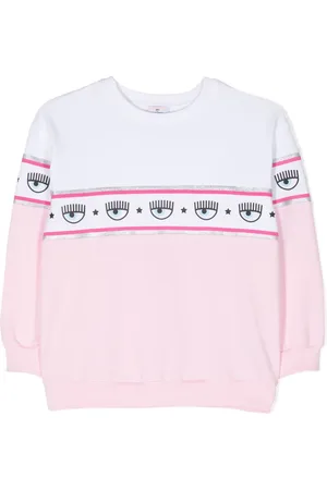 Chiara Ferragni Eyelike-motif panelled sweatshirt