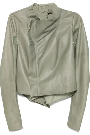 Rick Owens Low-neck biker jacket
