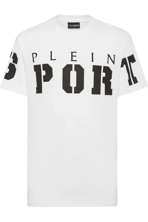 Philipp Plein SS logo-patch cotton T-shirt