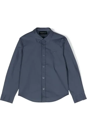 Emporio Armani Logo-patch shirt