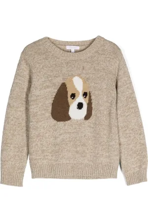 PATACHOU Intarsia-knit sweater