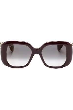 Cartier Panthère square-frame sunglasses