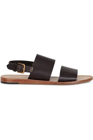 Dolce & Gabbana Double-strap leather sandals