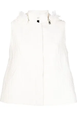 SHIATZY CHEN Mulberry-silk hooded vest