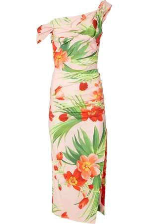 Carolina Herrera Floral-print ruched dress