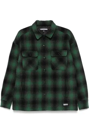 NEIGHBORHOOD Check-pattern shirt jacket