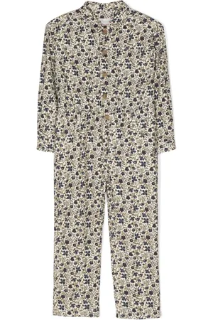 BONPOINT Bertie floral-print jumpsuit