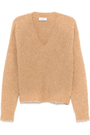 LANEUS Sequined sweater