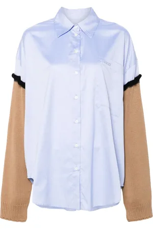 Litkovskaya Logo-embroidered shirt
