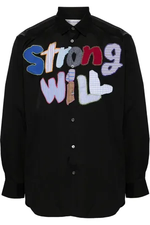 Comme des Garçons Strong Will embroidered shirt