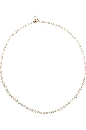 Mateo 14kt Yellow diamond choker necklace