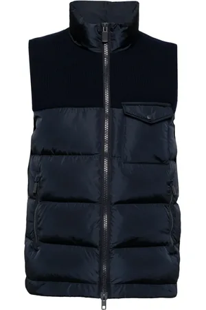 Aspesi Knitted padded gilet