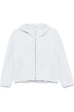 PESERICO SIGN Hooded bomber jacket