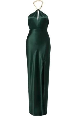Nicholas Ambra satin maxi dress