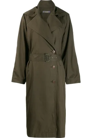 Issey Miyake 1980s oversized trench coat
