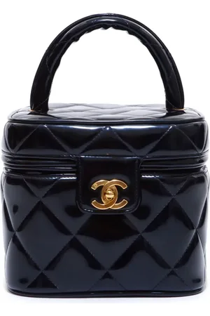 CHANEL 1990s quilted vanity case