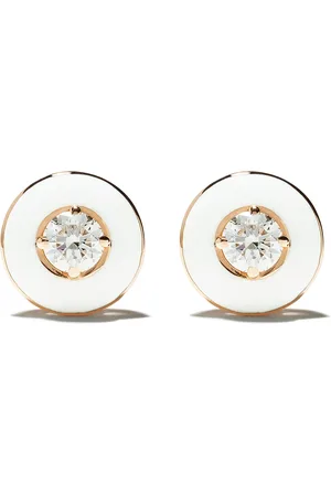 SELIM MOUZANNAR 18kt rose gold diamond Mina earrings