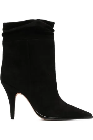 ALEXANDRE BIRMAN Point-toe suede boots