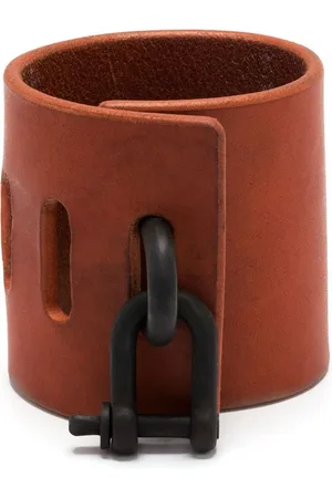 PARTS OF FOUR Restraint Charm leather bracelet