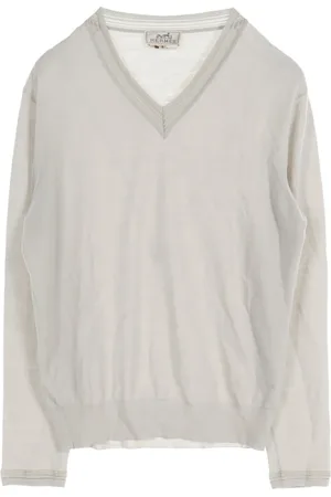Hermès 2000s V-neck jumper