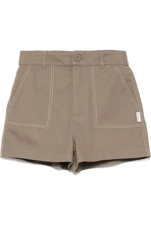 AGNÈS B. Dino-embroidered shorts
