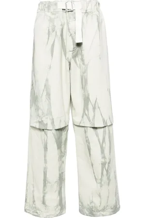 DARKPARK Tie-dye straight-leg trousers