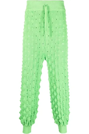 HENRIK VIBSKOV Ribbed waist spike-knit paint