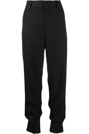 Ganni Tapered cuff tailored trousers