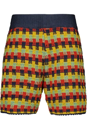Baziszt Crochet-knit shorts