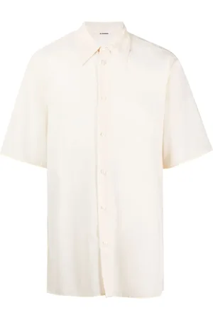 Jil Sander Semi-sheer cotton shirt