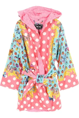 VERSACE 2020s Ladybird Dot-print bath robe