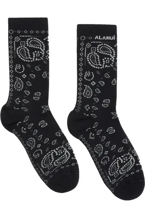Alanui Bandana-print socks