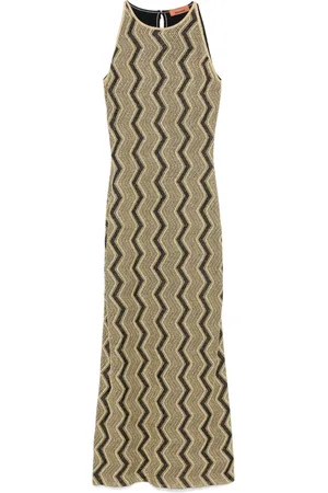 Missoni Zigzag-woven maxi dress