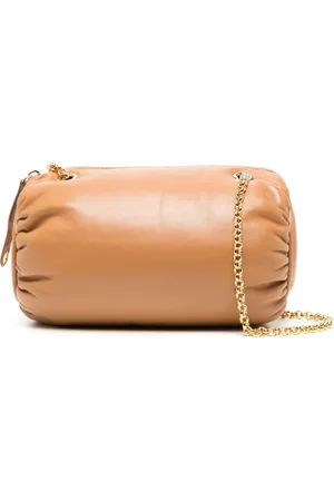 Marine Serre Pillow leather shoulder bag