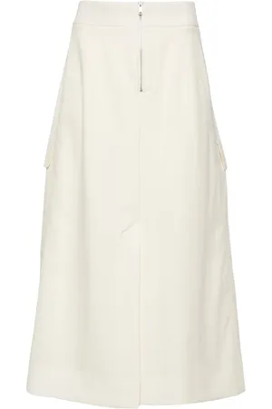 STUDIO NICHOLSON Tyrell cotton-blend skirt