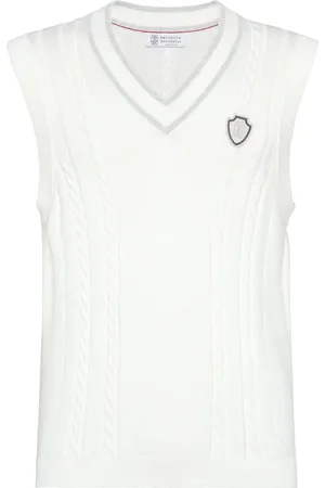 Brunello Cucinelli Cable knit vest