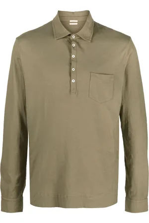 MASSIMO ALBA Long-sleeve cotton polo shirt