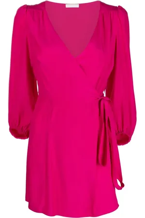 P.A.R.O.S.H. Sofia tied-waist mini dress